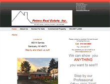 Tablet Screenshot of petersrealestateinc.com